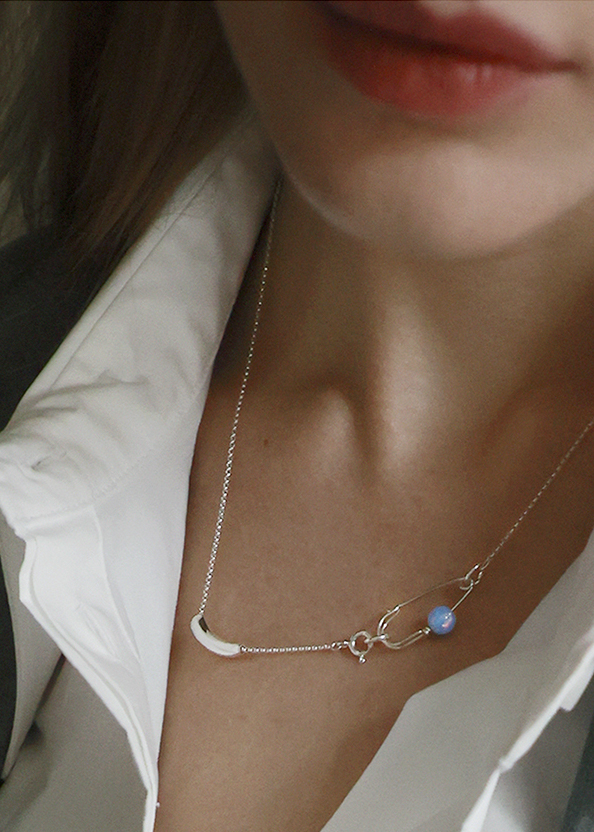 -Fragment opal necklace