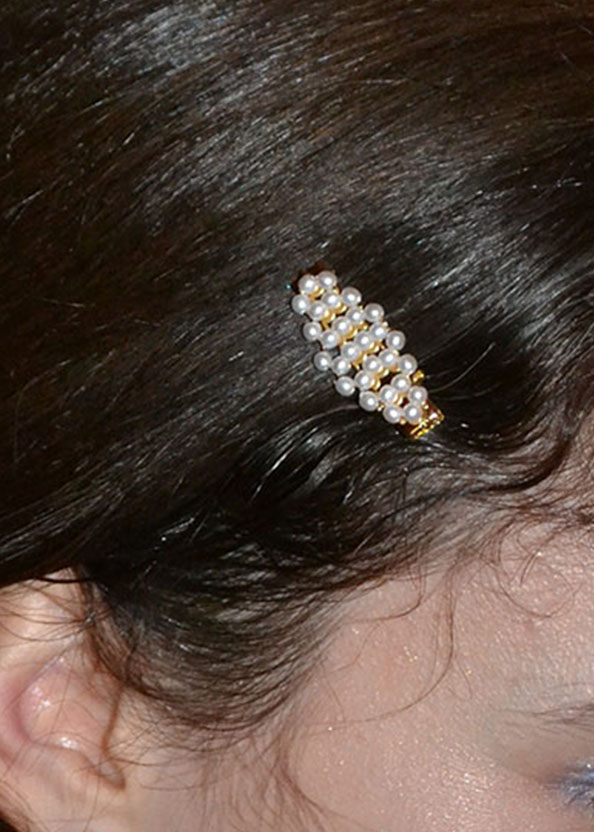 Hair pin pearls