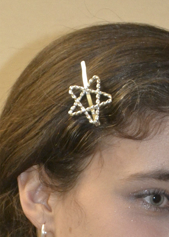 Star hair clip