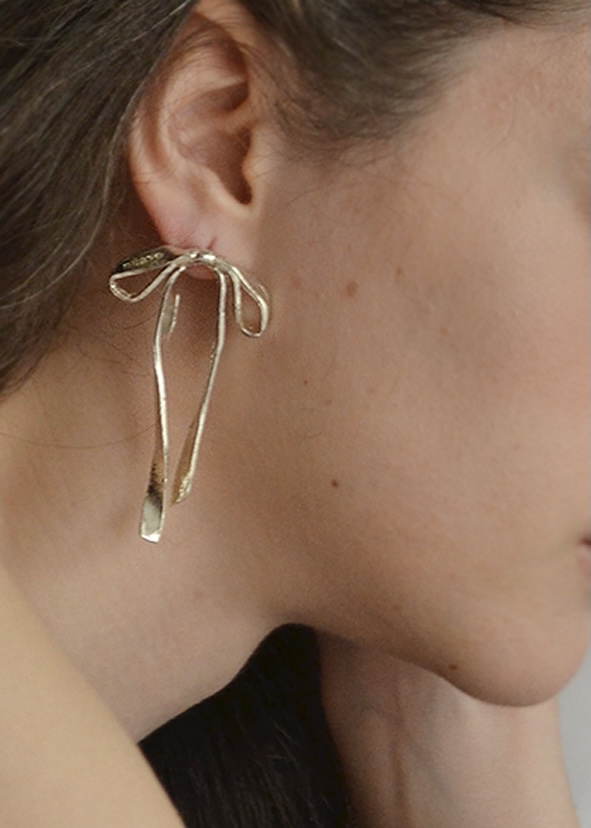 [3차 리오더] Ribbon classic earring