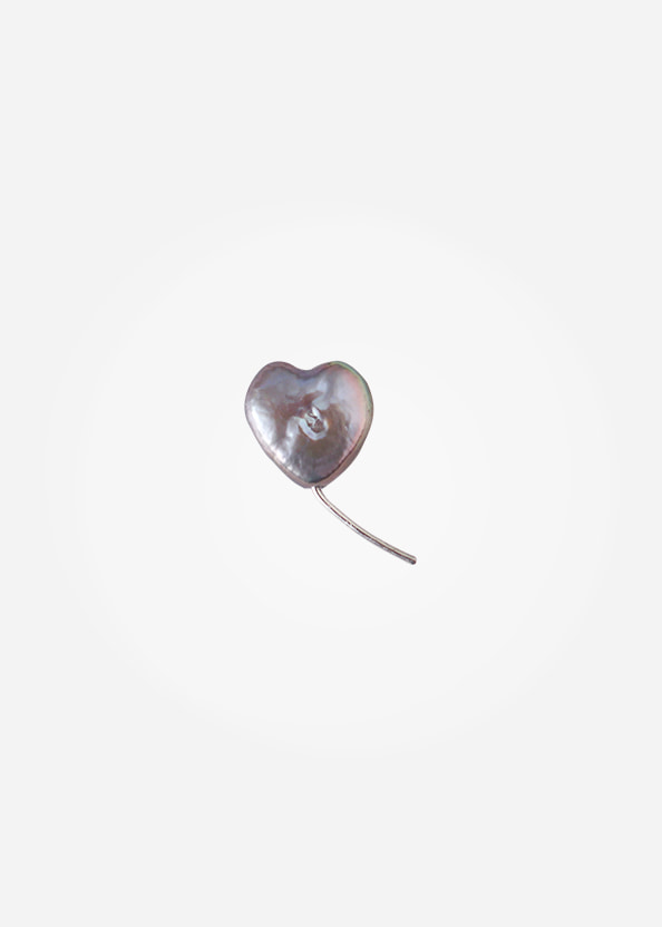 Heart cute pearl E